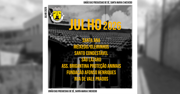 A União com Trabalho – Julho 2026