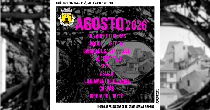 A União com Trabalho – Agosto 2026